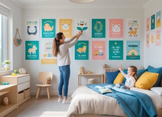 Sådan skaber du et inspirerende børneværelse med plakater