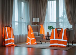 Sådan skaber du et sikkert og stilfuldt hjem med lysende refleksveste og gardiner til din stue