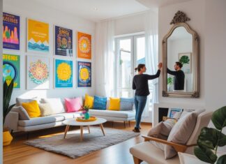 Sådan skaber du et stilfuldt og sjovt hjem med spejle og plakater