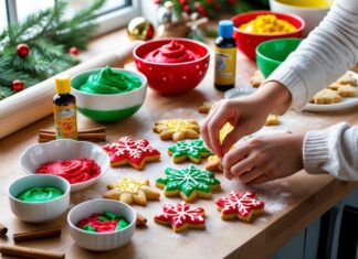 Sådan skaber du farverige julekager med livlig frugtfarve til bagning