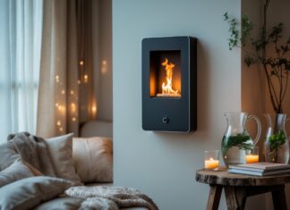 Sådan skaber du hygge i hjemmet med en vægmonteret biopejs og glaskander