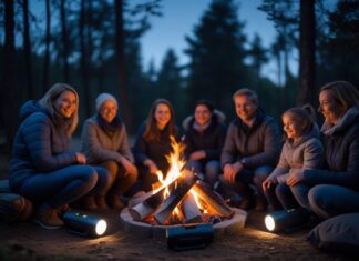 Sådan skaber du hygge og sikkerhed omkring bålet med funktionelle lommelygter