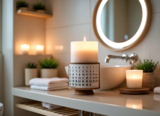 Sådan skaber du hygge på badeværelset med en kalenderstage til hjemmet