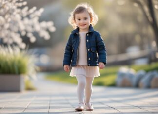 Sådan styler du børnejakker til alle årstider med ballerinasko