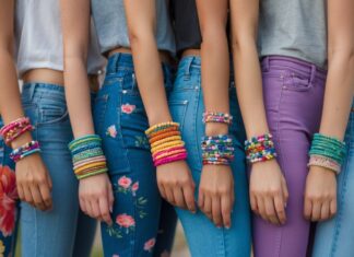 Sådan styler du dine venindearmbånd med trompetbukser til enhver smag