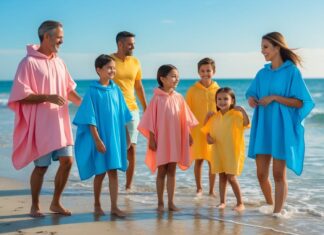 Sådan vælger du den perfekte badeponcho til børn og voksne