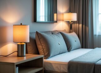 Sådan vælger du den perfekte natbordslampe til soveværelset og sofa med opbevaring