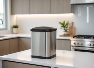 Sådan vælger du den perfekte skraldespand med låg til køkkenet