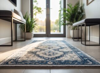 Sådan vælger du det perfekte gulvtæppe til din entré