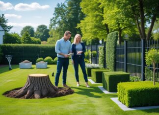 Sådan vælger du det perfekte hegn til haven efter træfældning