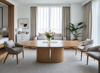 Sådan vælger du det perfekte ovale spisebord til dit soveværelse