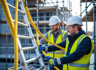 Sikkerhed og fleksibilitet med rebstiger til byggeprojekter i Frederikssund
