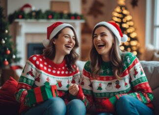 Sjove juletrøjer til veninden der har alt