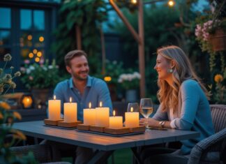 Skab hygge i haven med de rette lysestager til bloklys