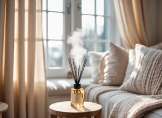 Skab hygge i hjemmet med gardiner og duftspray til hjemmet
