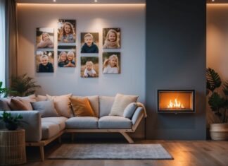 Skab hygge i hjemmet med personlige fotolærreder og vægmonteret biopejs løsninger