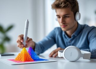 Skab kunst med 3D-pen og nyd en trådløs lydoplevelse