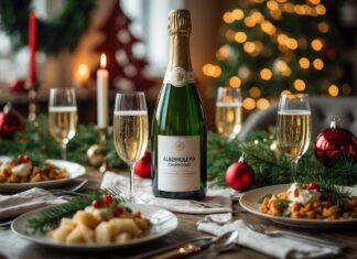 Alkoholfri champagne til julefrokost: den perfekte drik til din julemiddag