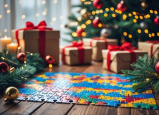 Find den perfekte julegave: puslespil med 1000 brikker