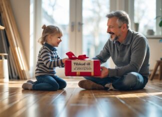 Giv din far et tilskud til afslibning af husets gulve i gave