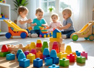 Leg og læring: find de bedste dukkevogne og klodser til børn