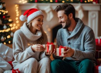 Matchende outfits og små overraskelser til julekalender for par