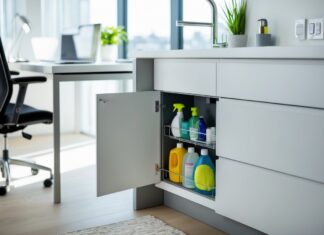 Optimer dit hjemmekontor med praktiske underskab til vask løsninger