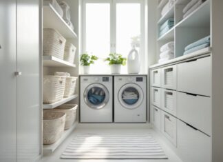 Organisering af hjemmet med praktiske vasketøjskurve og skuffereoler