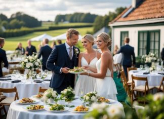 Sådan matcher du catering og lokation til dit bryllup i Midtjylland