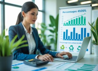 Sådan regner du procent i din bæredygtige virksomhed