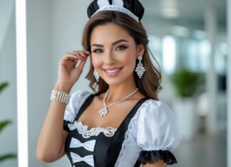 Sådan skaber du det perfekte look med smykker og stuepige kostume til fest