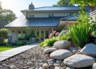 Sådan skaber du et harmonisk udemiljø med nyt tag og sten til haven