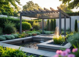 Sådan skaber du et harmonisk uderum med nyt tag og vandspil til haven