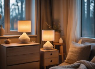 Sådan skaber du hygge i hjemmet med unikke lamper og små kommoder