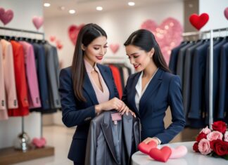 Sådan vælger du det perfekte jakkesæt som valentinsgave til hende