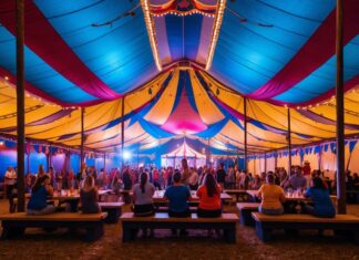 Eventoplevelser i store cirkustelte