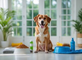 Foder og pleje der holder din hund sund året rundt