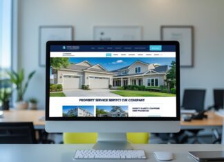 Hjemmeside til et firma med ejendomsservice der skaber flere kundehenvendelser