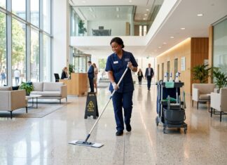 Hvorfor professionel rengøring i fællesarealer gør en mærkbar forskel