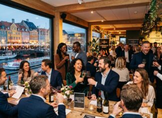 Ideer til en firmafest i København som oplevelsesgave til par