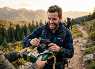 Kamera som gave til ham der elsker oplevelser