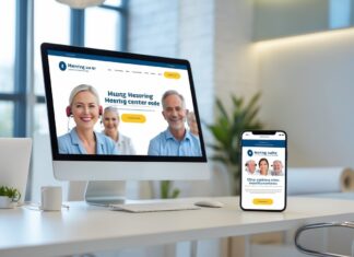 Professionel hjemmeside til et hørecenter der skaber flere henvendelser