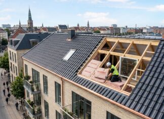 Sådan påvirker et nyt tag på etageejendom i København din loftisolering