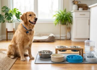 Sådan vælger du den rette vandskål til din hund