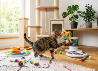 Sådan vælger du det bedste katteudstyr til leg og aktivering