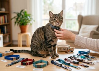 Sådan vælger du kattehalsbånd til kat med gps