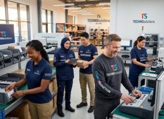 Bestil arbejdstøj med tryk til dit firma til en god pris hos tex-tryk.dk