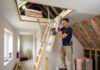 Guide til lofttrappe ved efterisolering af loft
