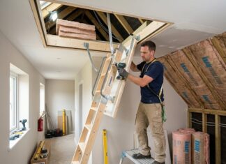 Guide til lofttrappe ved efterisolering af loft