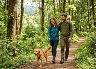 Guide til oplevelser for par hvor i kan have hunden med